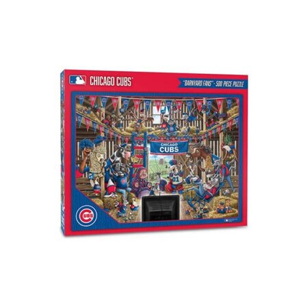 Youthefan MLB Chicago Cubs Barnyard Fans Puzzle - 500 Piece 1906296